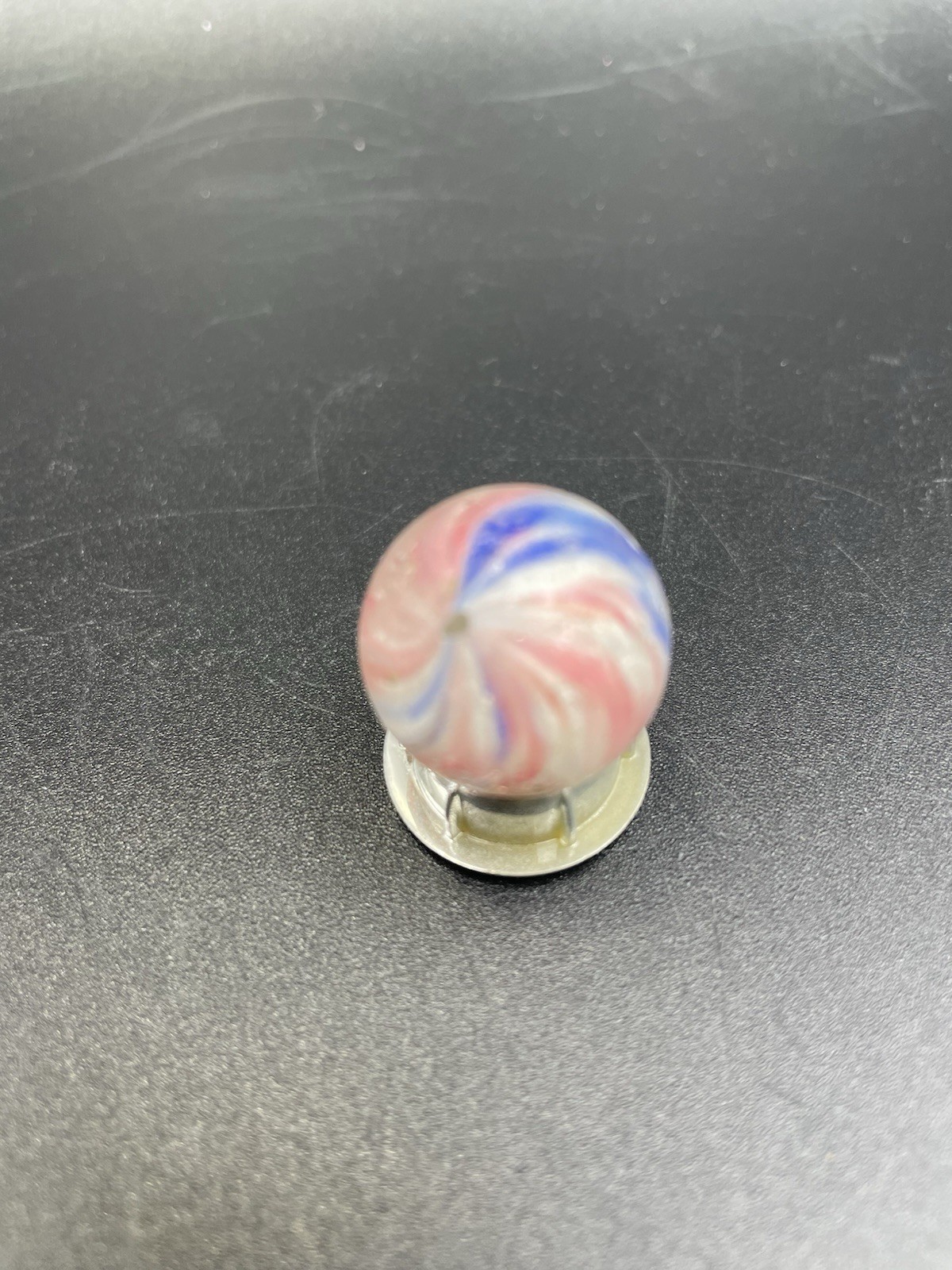 Vintage German Peppermint Swirl Marble 3/4 in – Please See Pics