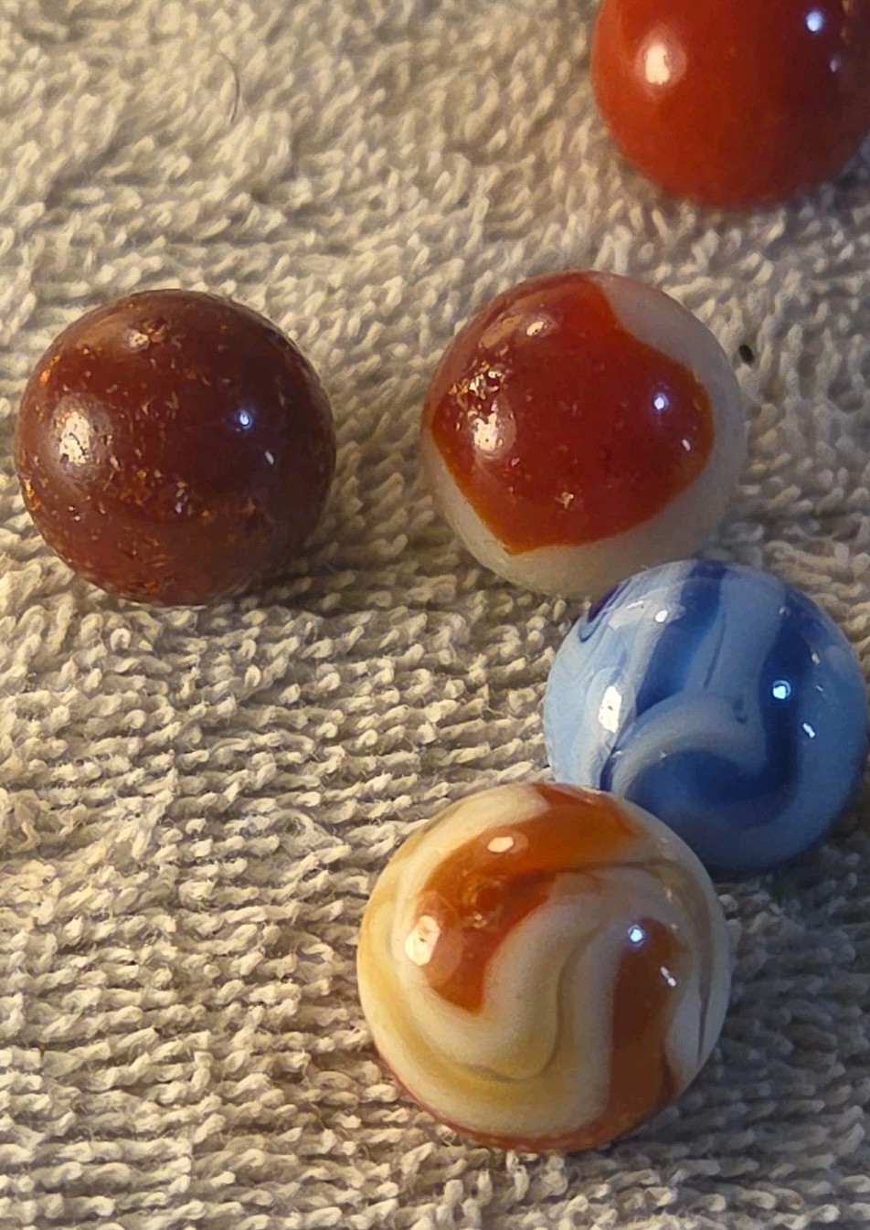 (75) Vintage marbles 1940s What You See Is What You Get