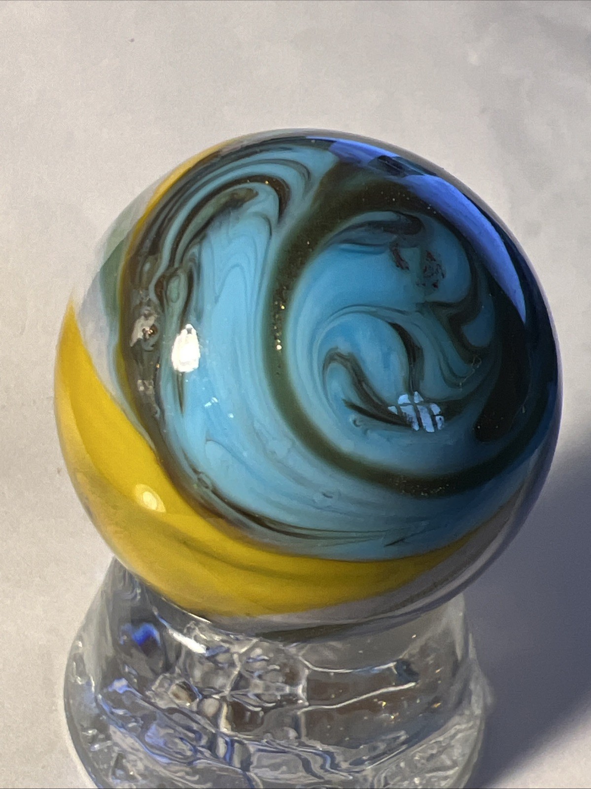 Stunning contemporary swirl marble #955
