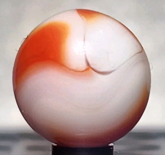 ALLEY AGATE CO. ‘Swirl’ .60″ Vintage Marble