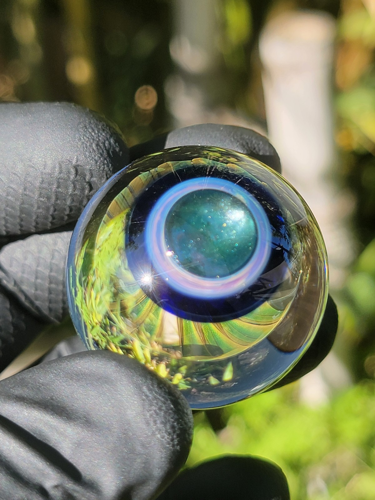 1.42″ Handmade Marble by ~Ethan lesch~ Borosilicate, boro, artglass, art, glass