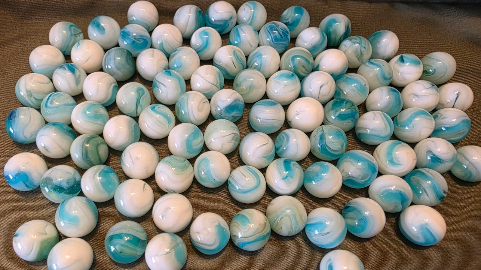 BIG Lot 3000 Vintage JABO Classics Marbles NOS Some UV Normal As-Mades Free Ship