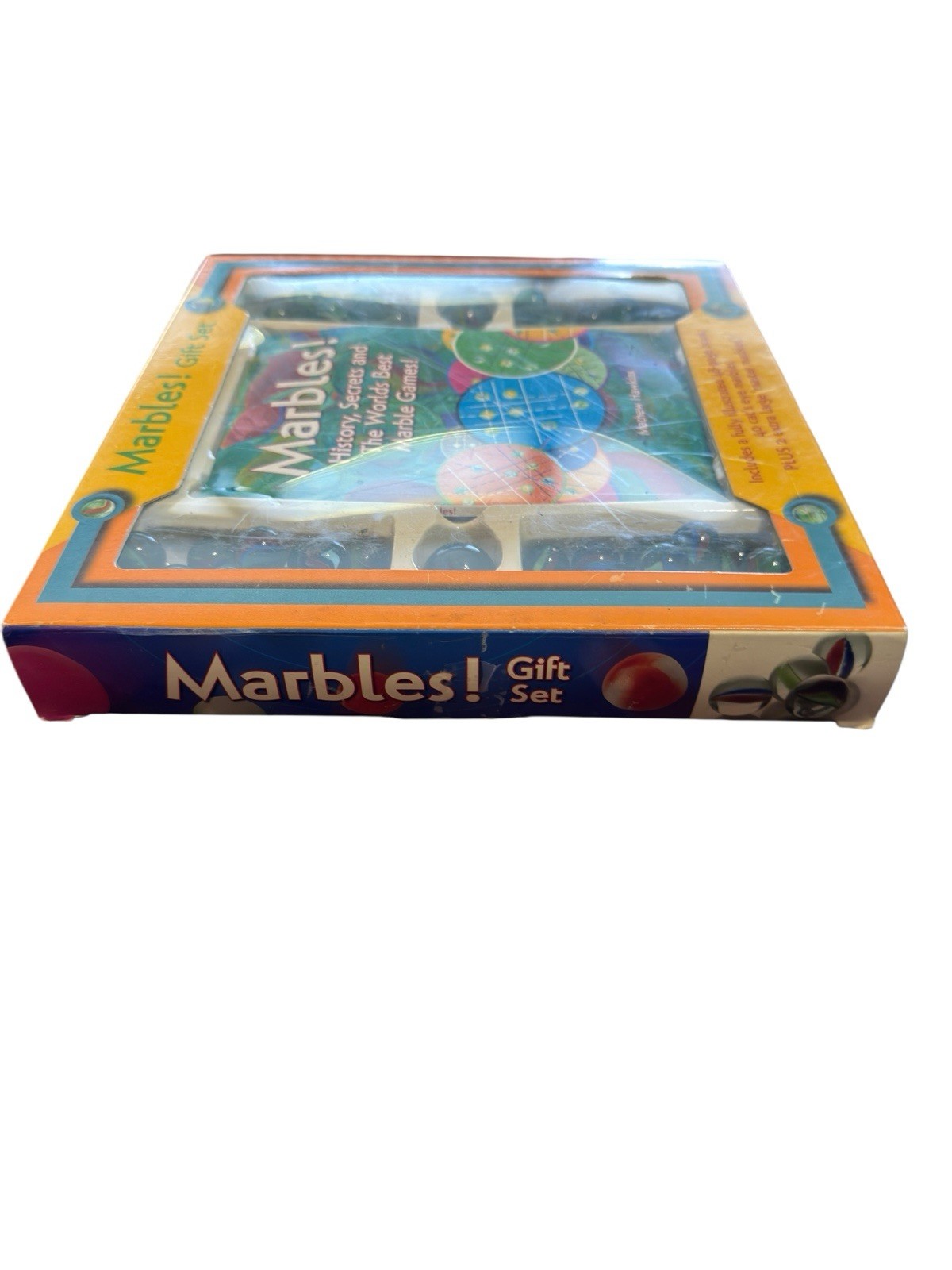 New Marbles, History, Secrets and The Worlds Best Marble Games! Gift Set