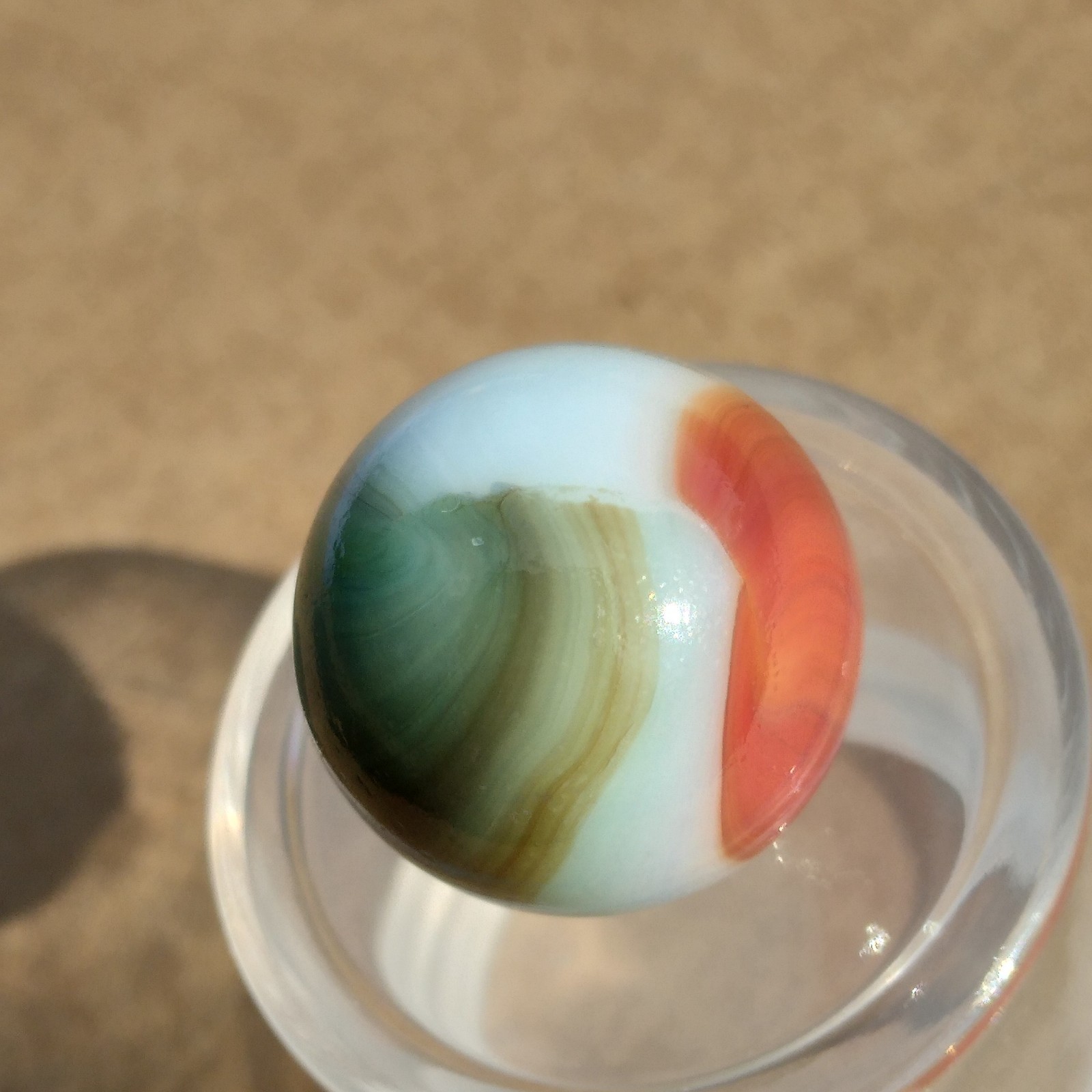 Premium Lot-5 Vintage Marbles-Vitro Peltier Master Akro Marble King Kokomo- c15