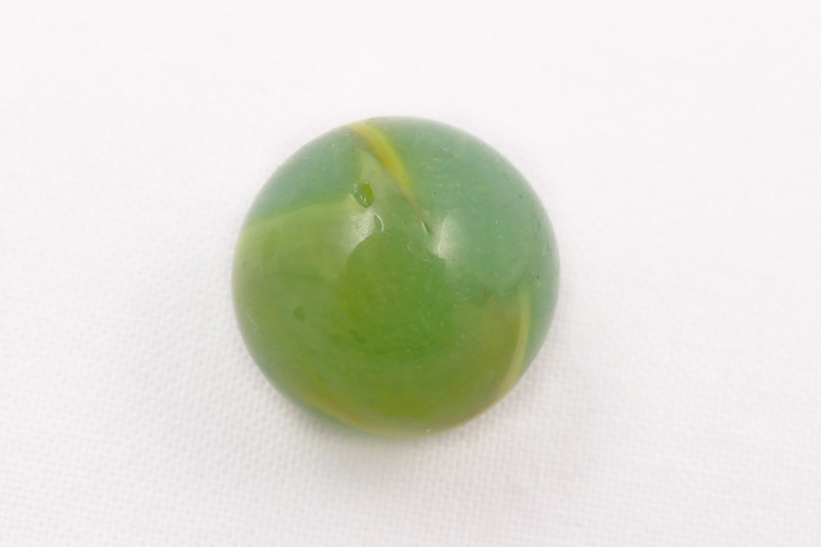 Lot of 2 Vintage Marbles Peltier Rainbo or Kokomo?