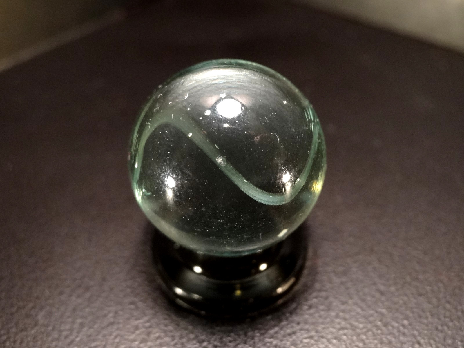 AKRO AGATE CLEARIE Light Blue Green BOULDER RARE (personal collection)