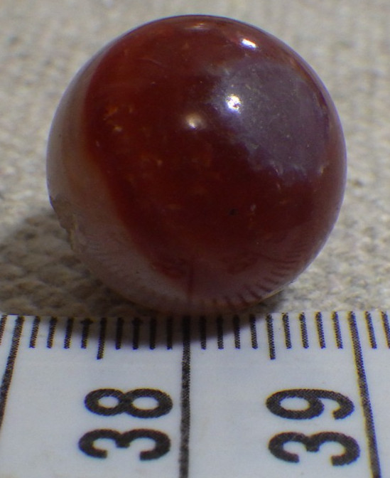 1 vintage marbles from lot agate? 18mm 3rd pic ding on left