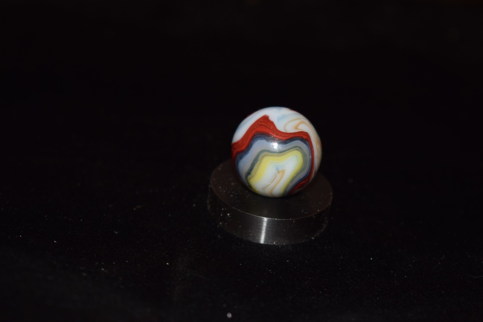 🤡➖⏩JABO JOKER XXV CONTRACT RUN Collectors Marble Size .718″=23/32″=19mm MINT