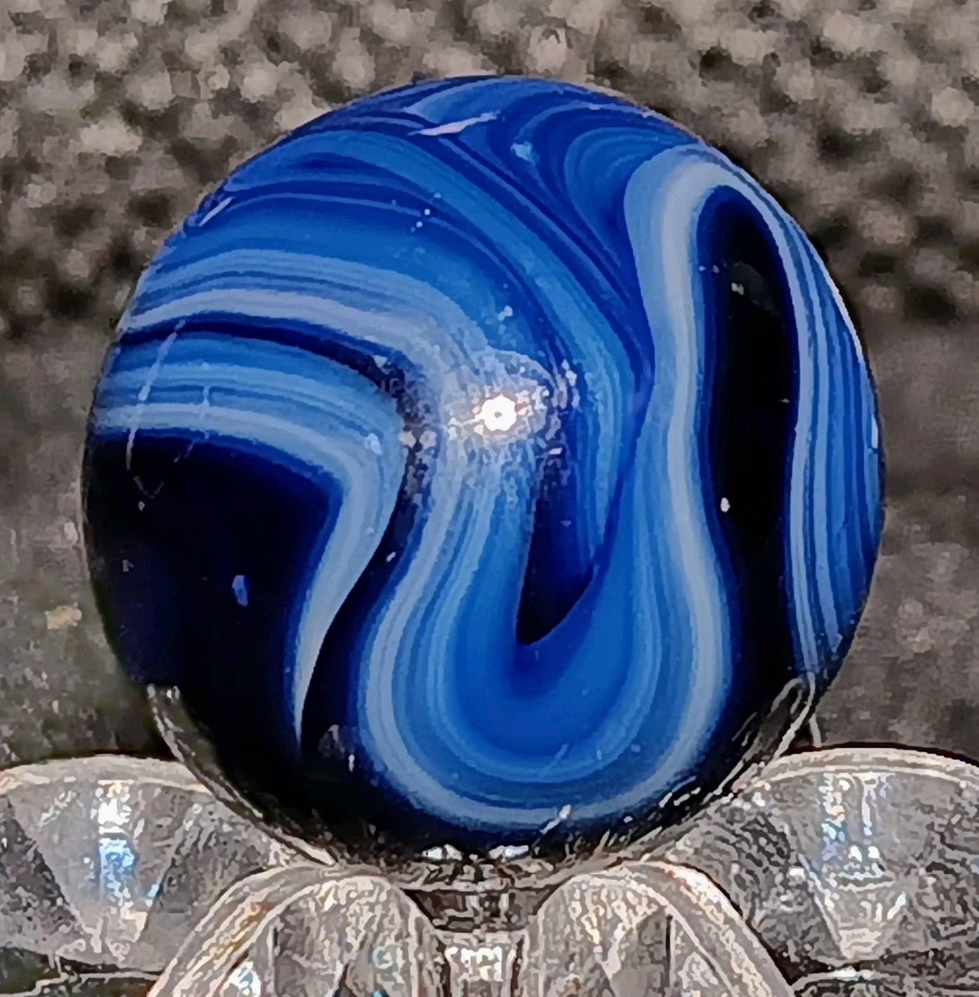 Ravenswood Swirl Marble. .60″ Mint. Premium Example.