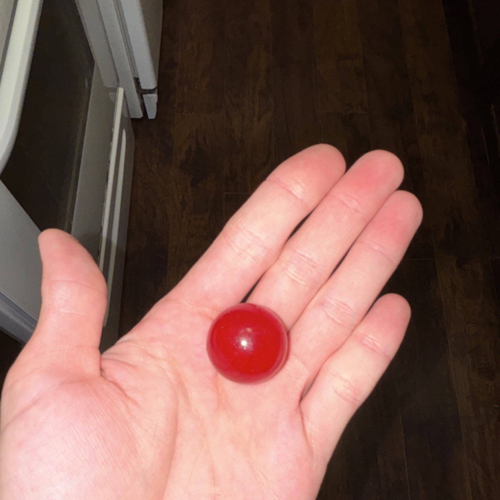 Red Glass Toy Marble Single – Ages 4-7, 8-11, 12-16, 17 Years & Up