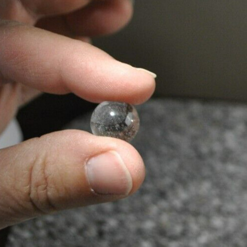 Lot of 31 Vintage Clear & a few other colors w/Bubbles Glass Marbles