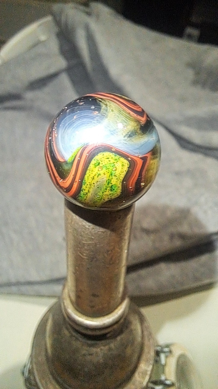 17 Dave’s Appalachian Swirls Singed By Dave McClloid With Aventurin Box