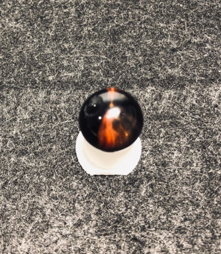 🔥Estate Sale Vintage Transitional “Mist Lutz” Marble Size 5/8 in / .61 in🔥