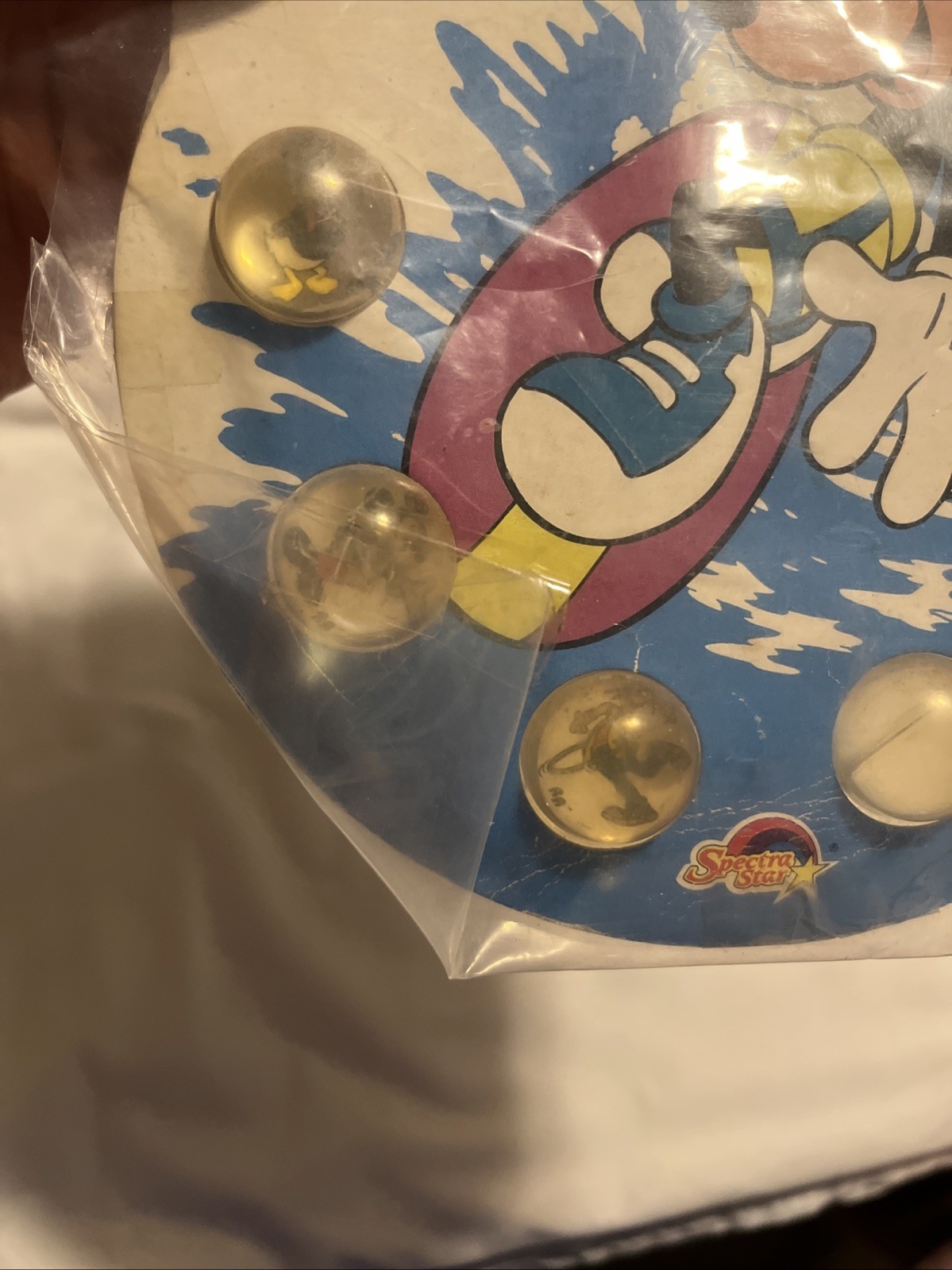 Vintage Rad Rollers Action Marbles Mickey’s Collection Mickey Mouse 1990