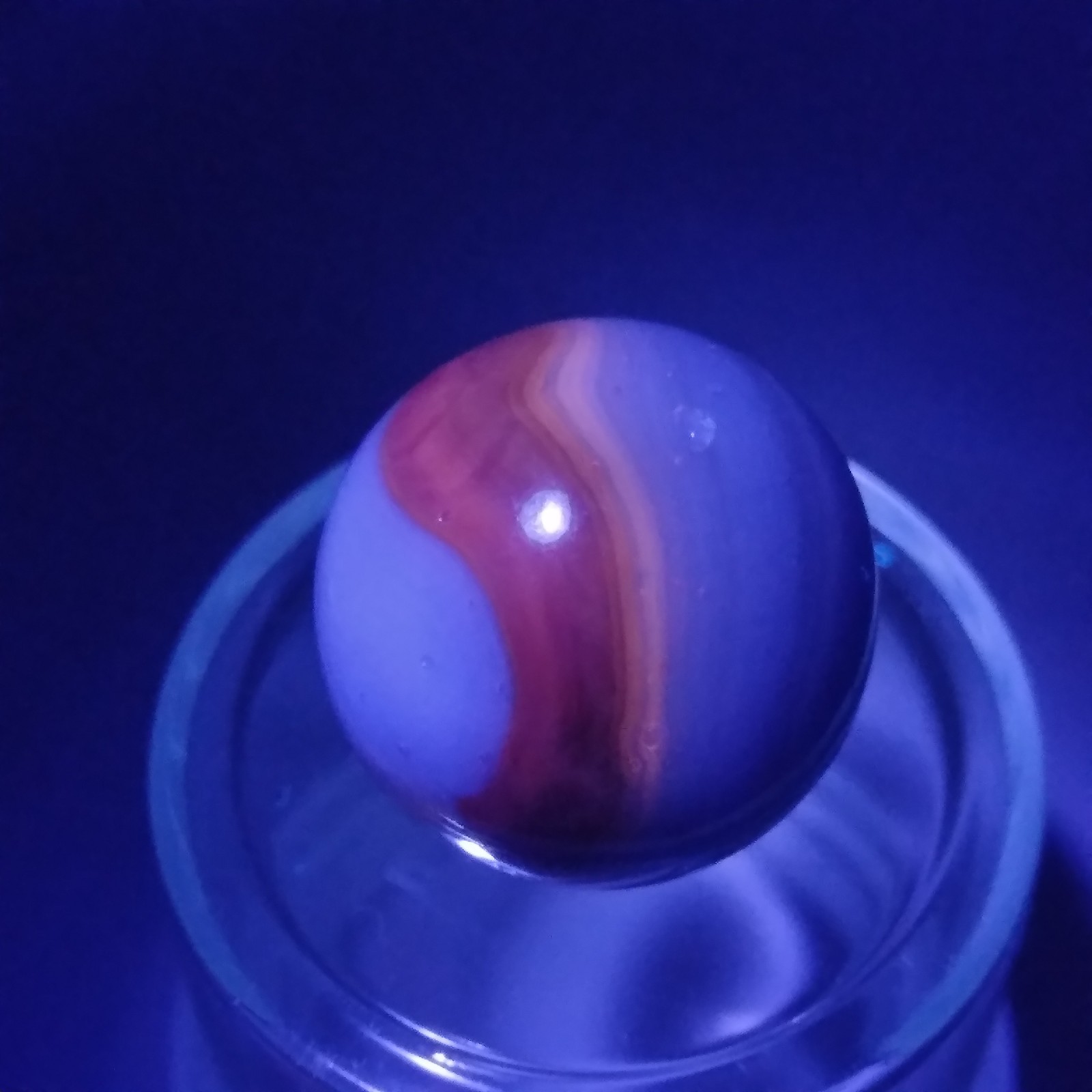 0.61″ Vintage Marble-Kokomo Peltier- Quick List #Q22