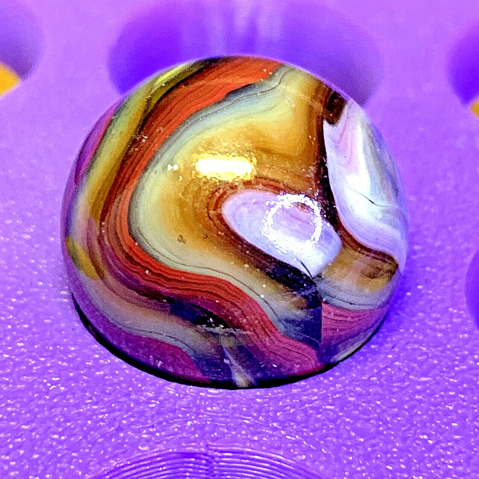 DAS/JABO/WV SICK FLAMES ! BOLD COLORS SWIRLS SHOOTER .67″ 9B/37