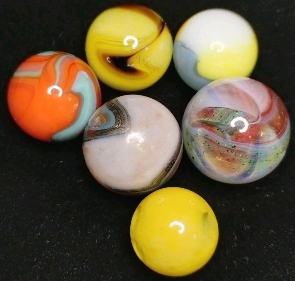 .72″-.54″ VINTAGE/MODERN MARBLES LOT🔥MINT/NM+