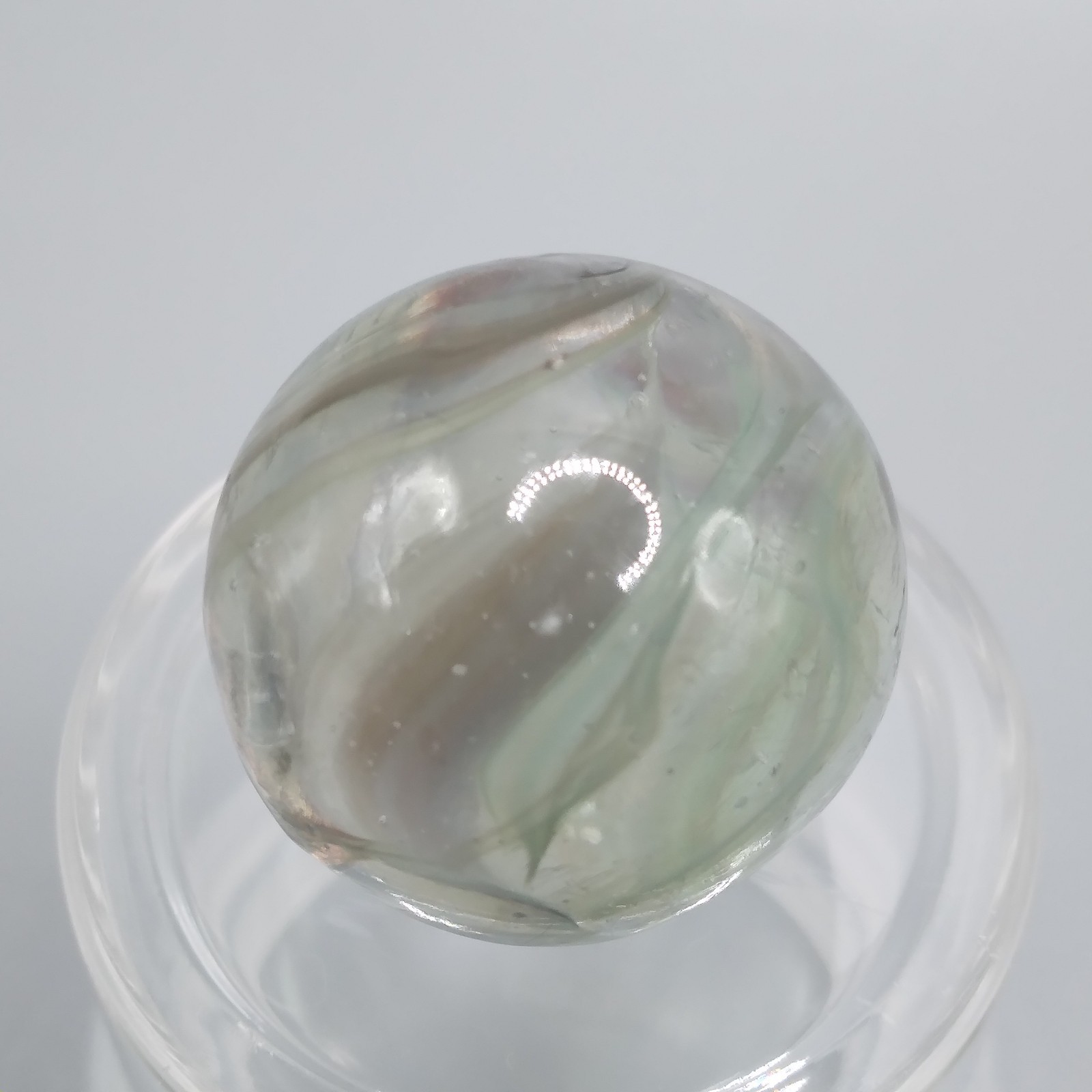 0.65″ Vintage Marble- Vitro Akro Alley Ravenswood Cat Eye Swirl- Quick List #Q30