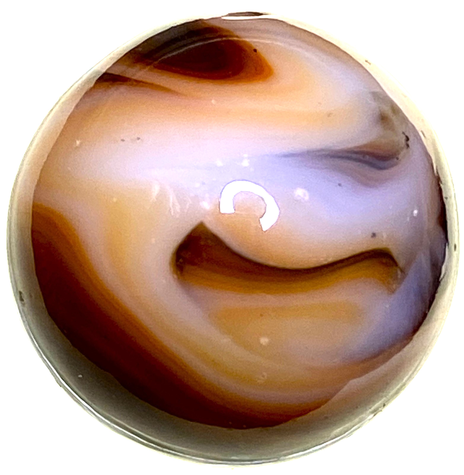 DAS/JABO/AKRO/VITRO ? UNUSUAL COLORS AND SIZE SWIRLED SHOOTER .69″ BOX03/276