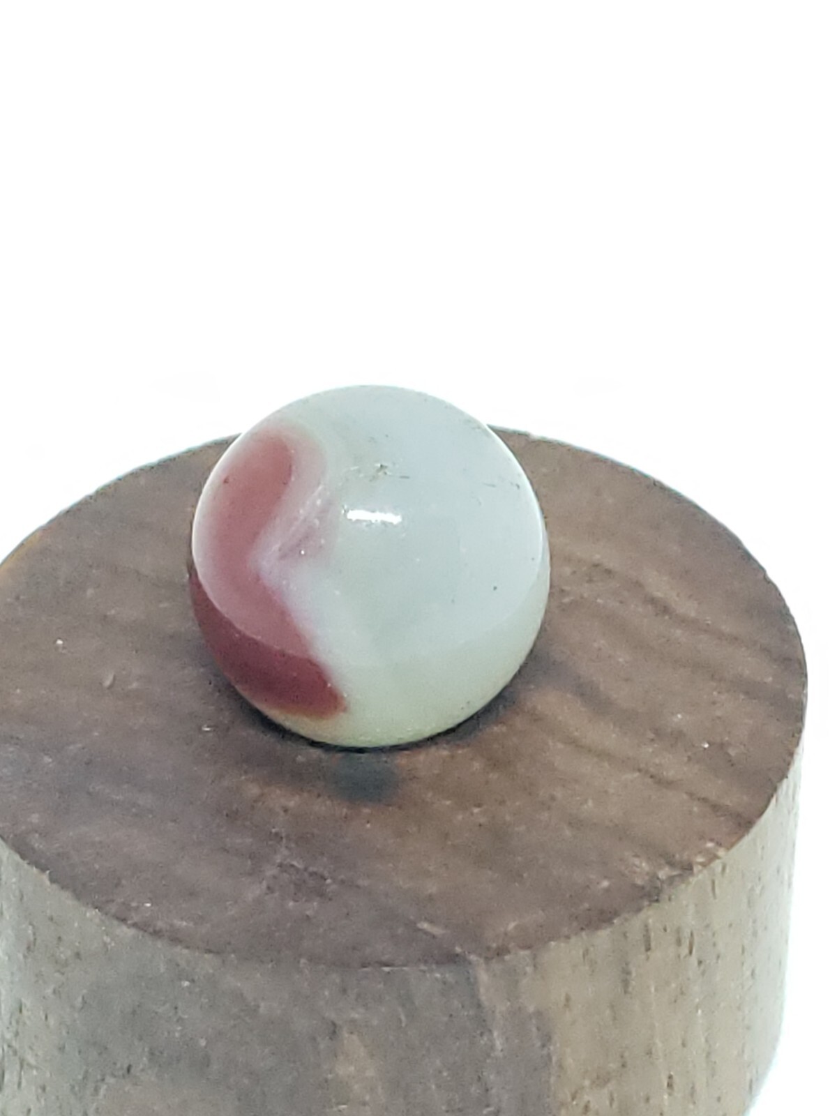 Heart Marble 1/2 ” Estate Find
