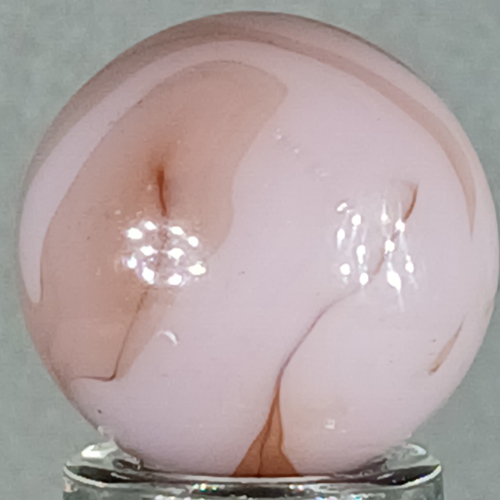 Vintage Champion Swirl Marble .61 Inches Near-Mint Condition Combined Shipping