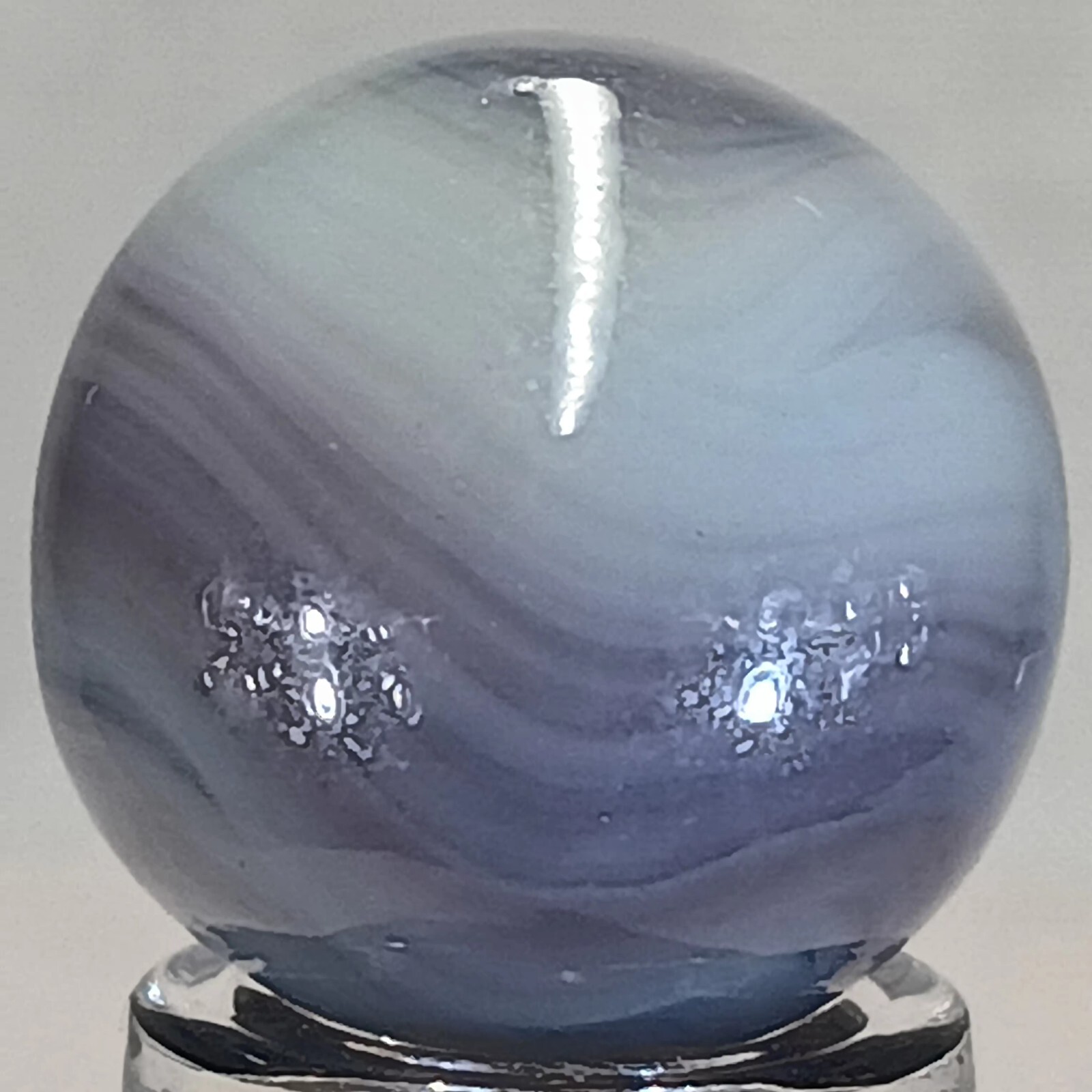 Vintage Champion Swirl Marble .61 Inches Near-Mint Condition Combined Shipping