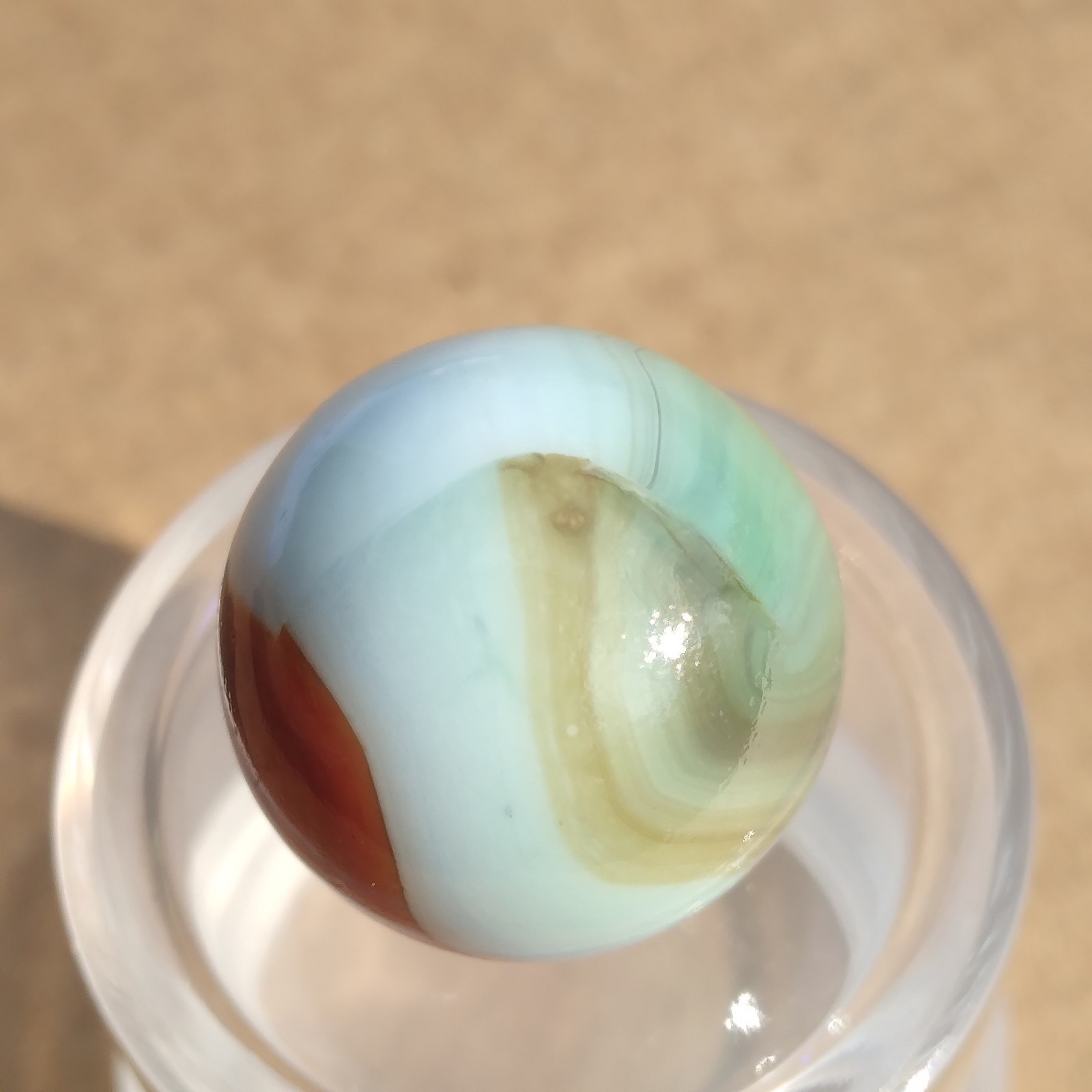 Premium Lot-5 Vintage Marbles-Vitro Peltier Master Akro Marble King Kokomo- c15