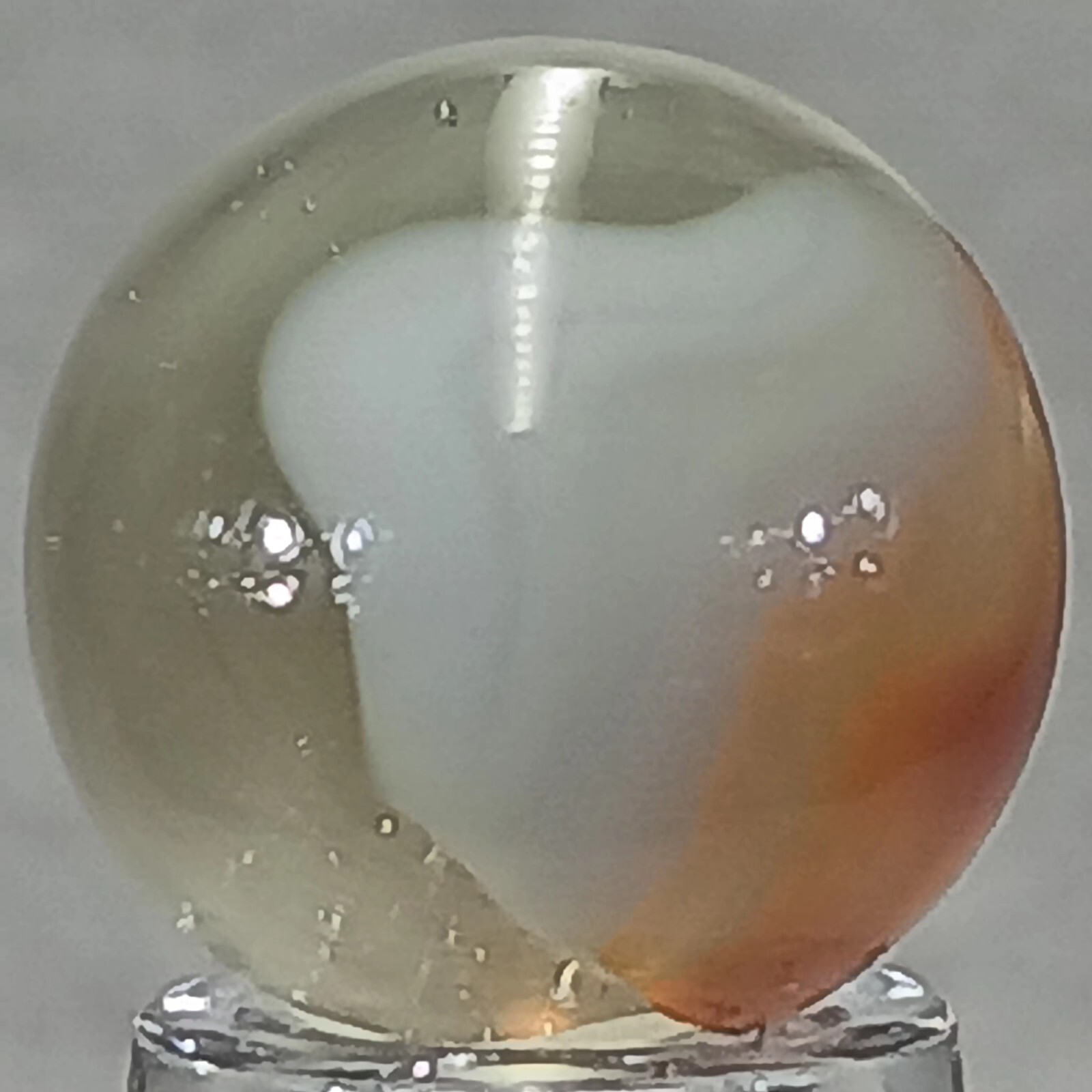 Vintage Vitro Conqueror Marble .61 Inches Near-Mint Condition Combined Shipping