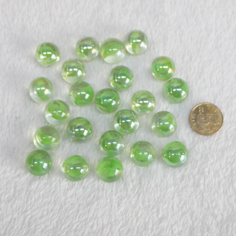 15mm Glass Marbles Round Beads Glass Ball Classic Kids Toys Game Vase Decoration