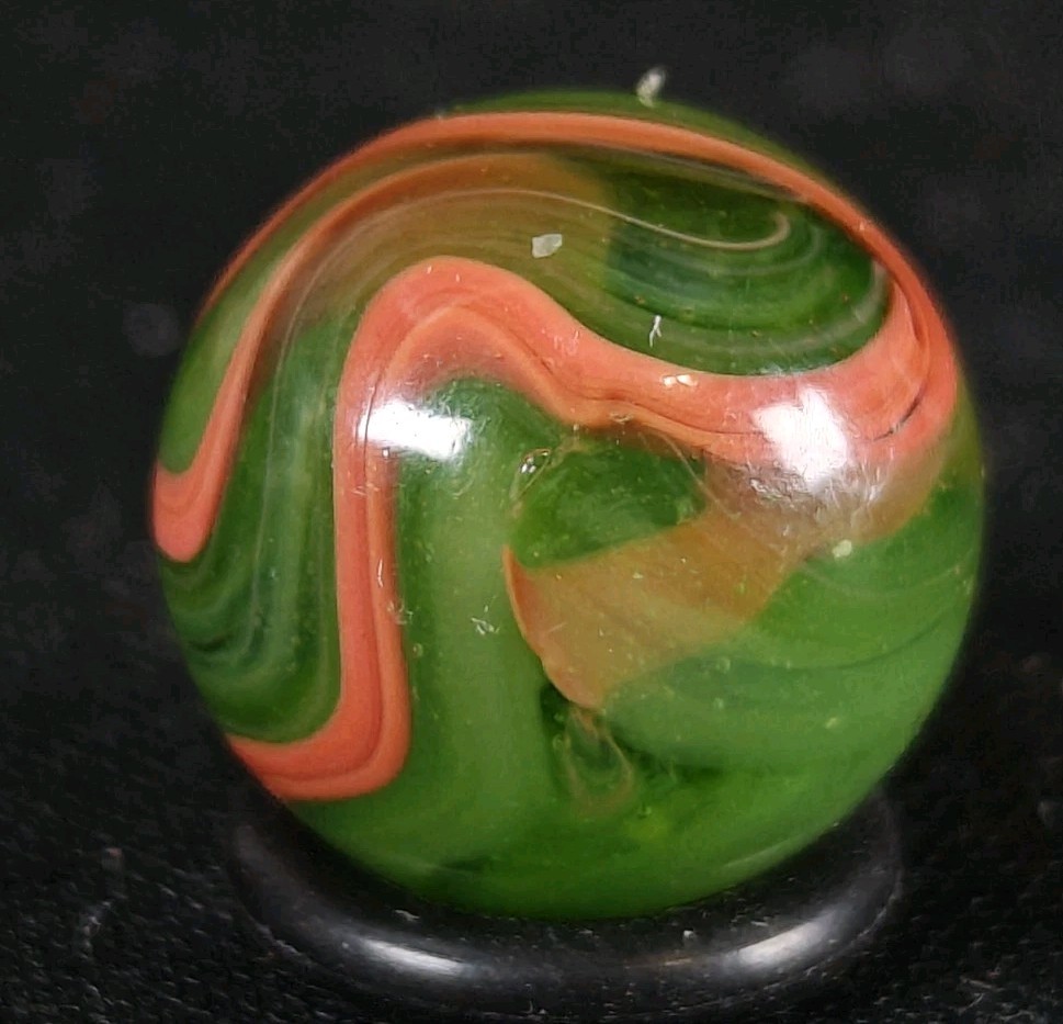 Vintage Marble – Alley Coral Green .60″ Champion CAC