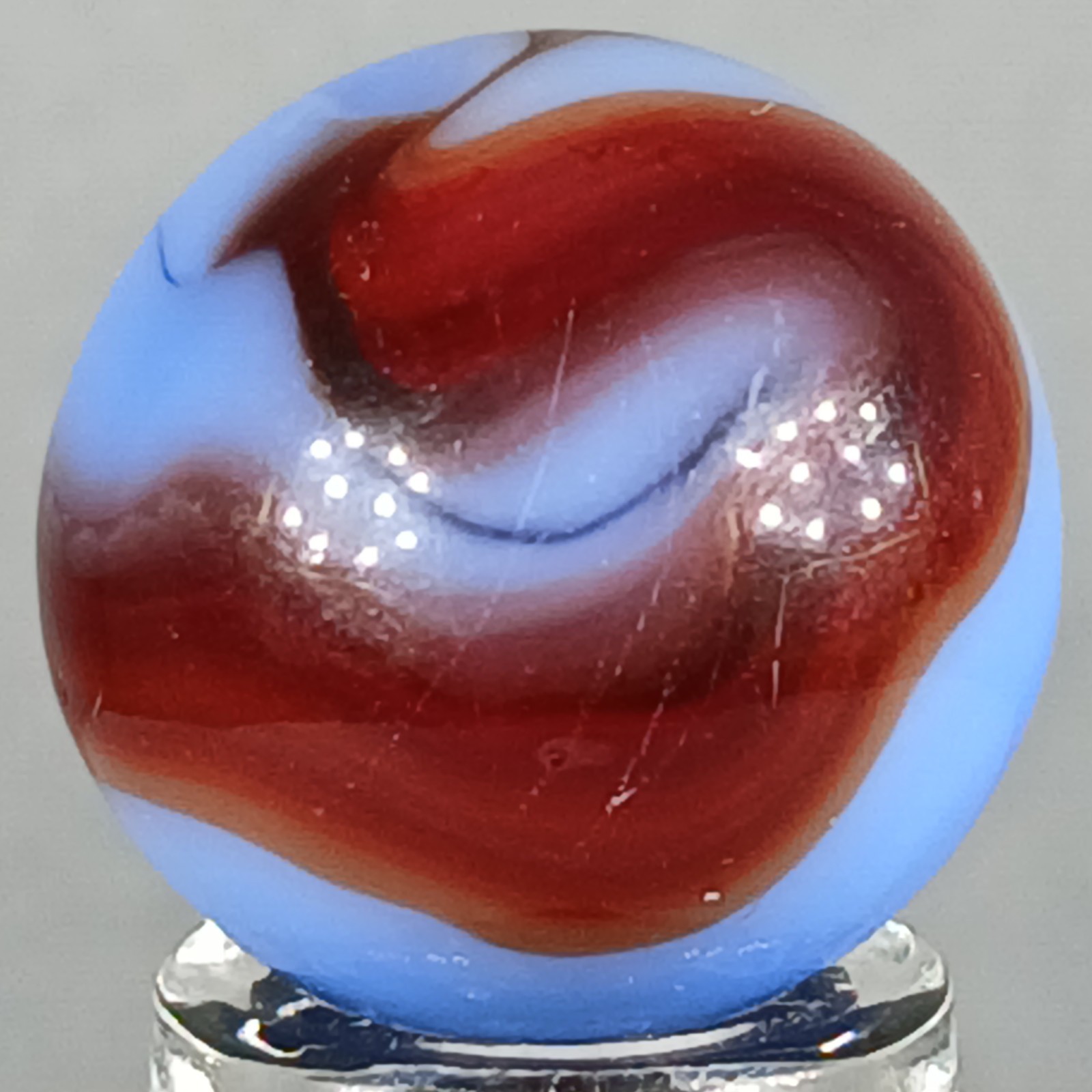 Vintage Alley St. Mary’s Swirl .62 Inches Near-Mint Condition Combined Shipping