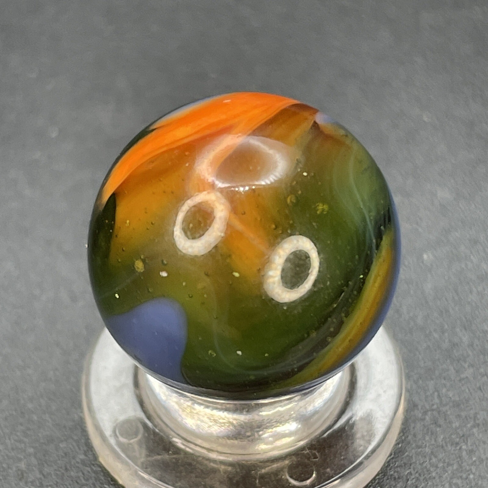 Peltier National Line Rainbo MCS Marble Vintage Marbles 0.669”
