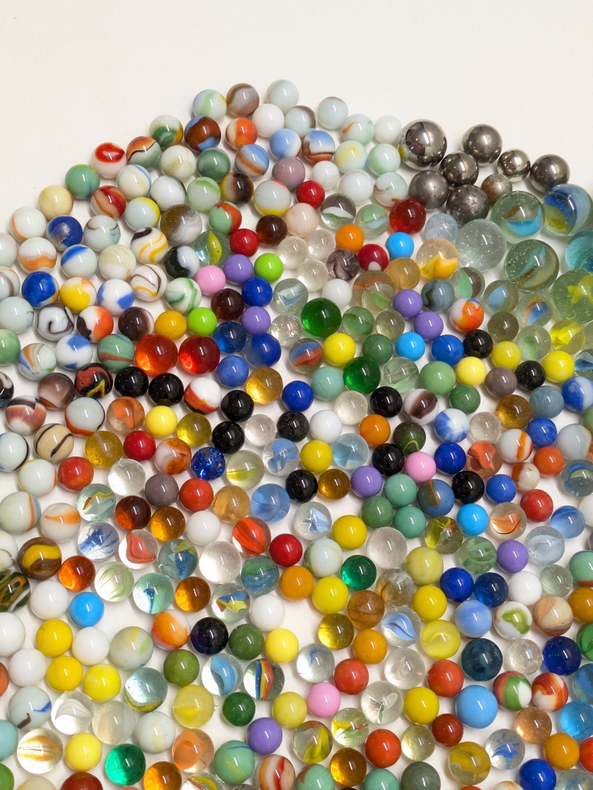 Vintage Huge Lot of 1017 Marble’s! 12.4 Lbs! Mixed Lot!