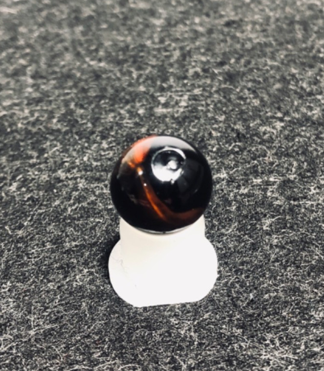 🔥Estate Sale Vintage Transitional “Mist Lutz” Marble Size 5/8 in / .61 in🔥