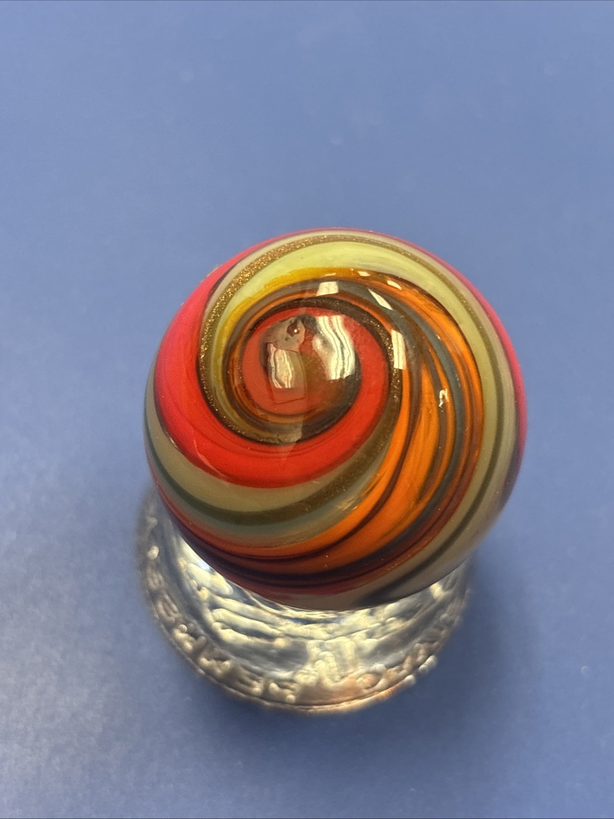 Stunning contemporary swirl marble #923