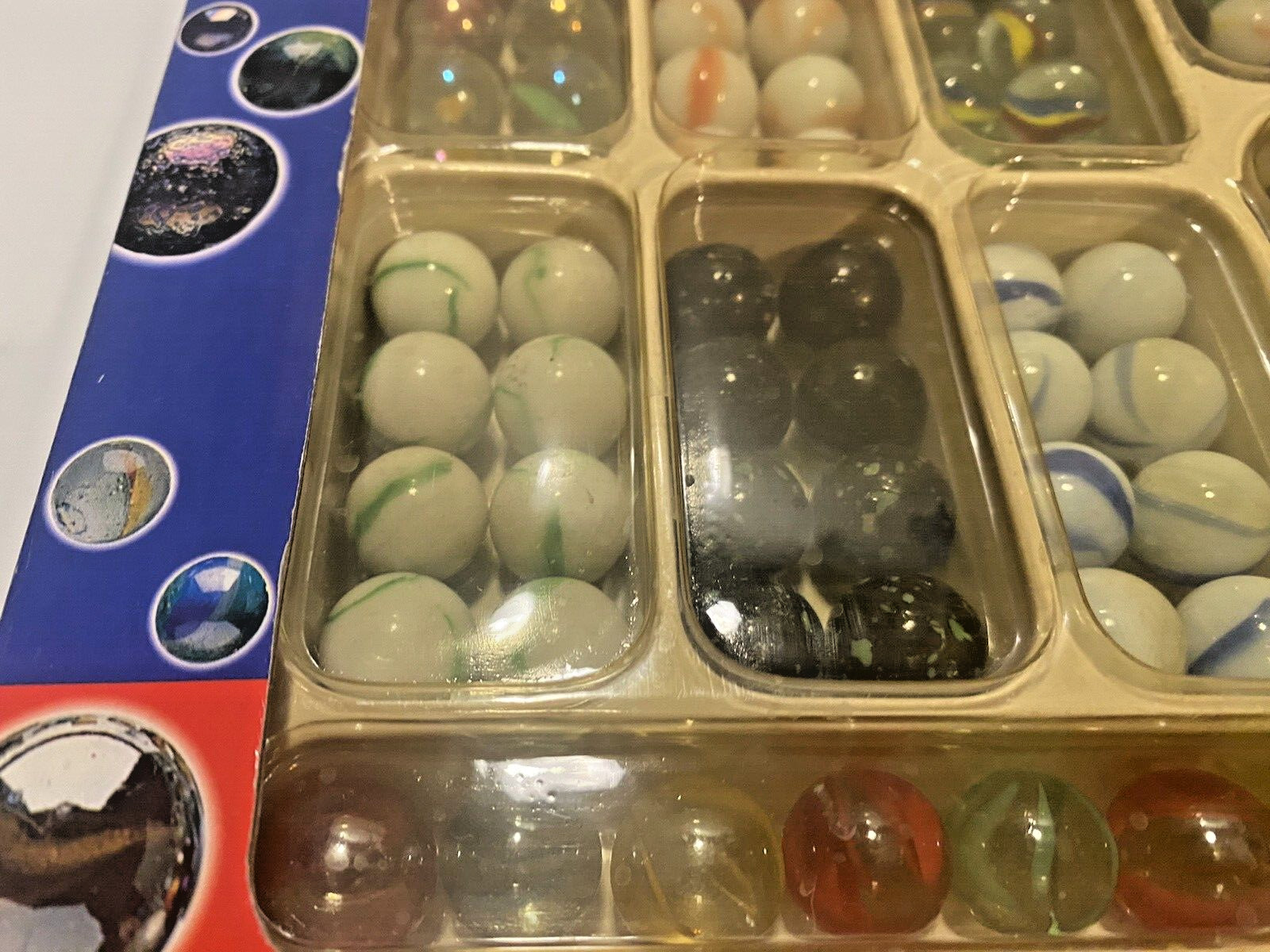 Vintage (1997) IMPERIAL MARVELOUS 106 MARBLES DELUXE SET NO. 3717 Some Box Wear
