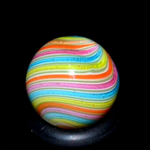 HOT HOUSE GLASS MARBLE/.644″-PASTEL NURSERY-PINK,TURQ.,PEACH,ORANG,YELLOW