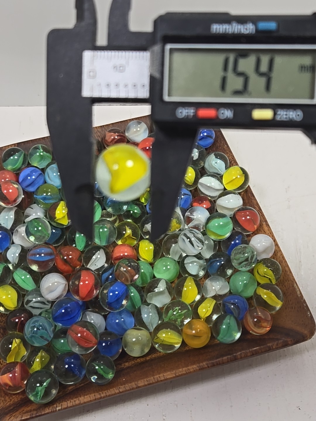 Vintage Glass Cat’s Eye – One Color – Marbles (136) Lot