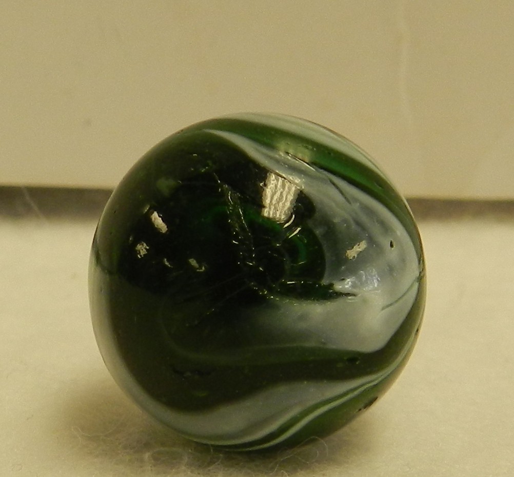 #19860m Vintage Yasuda Glass Transition Transitional Marble .69 Inches Mint —