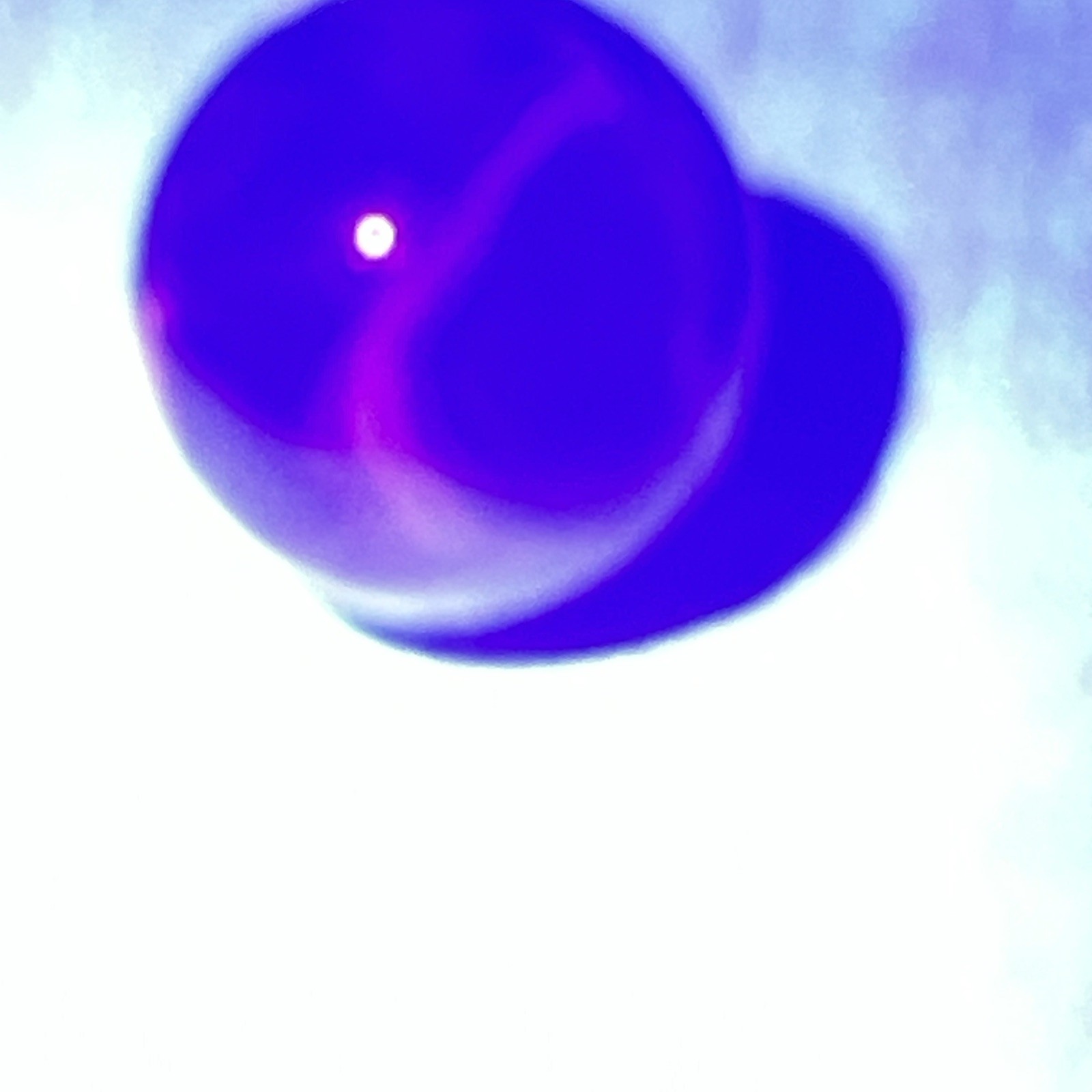 3 Vintage Shooter Marbles .92-.96 2 Change Colors In UV Light (9)