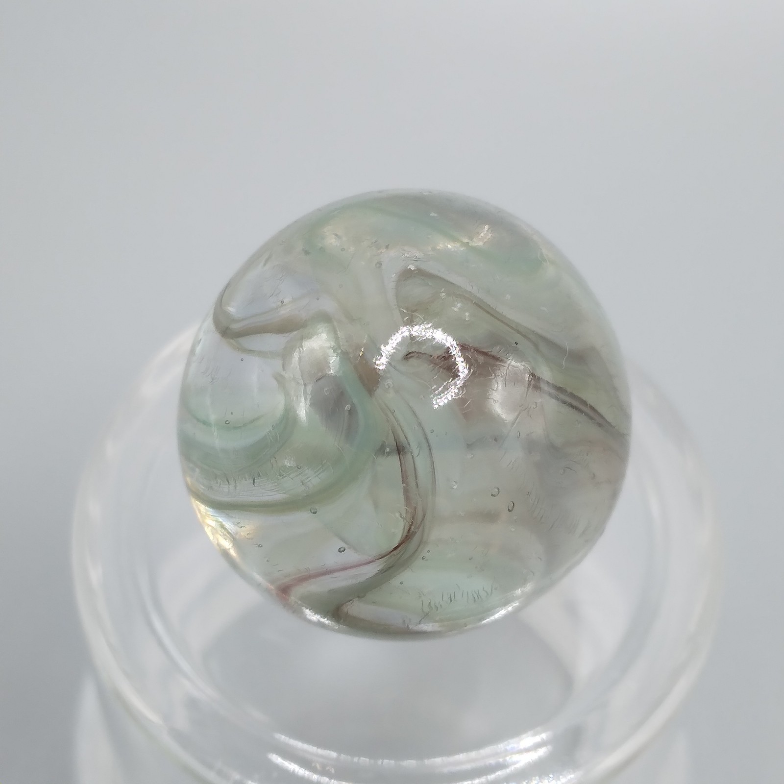 0.65″ Vintage Marble- Vitro Akro Alley Ravenswood Cat Eye Swirl- Quick List #Q30