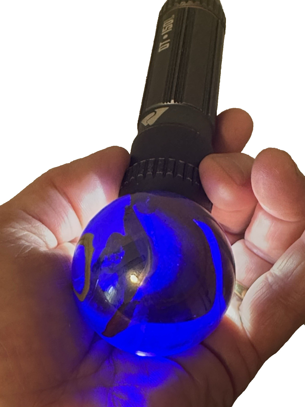 HUGE 50mm MILKY WAY Supernova Snorkle Large Toe Breaker Marble
