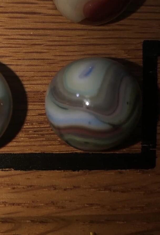 DAS Jabo West Virginia Swirl White Pink Blue Green Aventurine Marble GGV Row 5-3