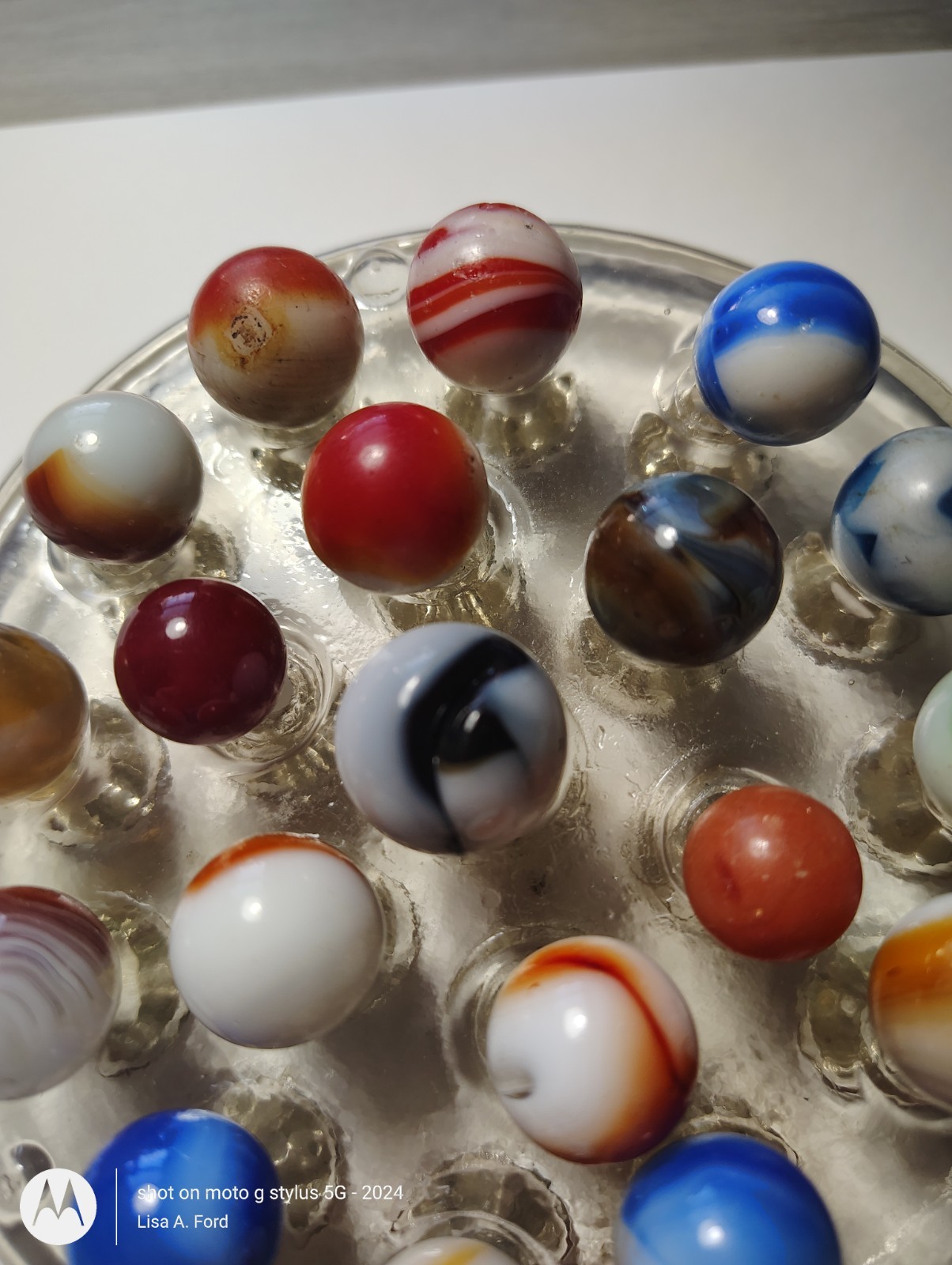Vintage Marbles Lot of 19 Akro Agate Peltier Vitro Alley Estate Find WOW LOOK!