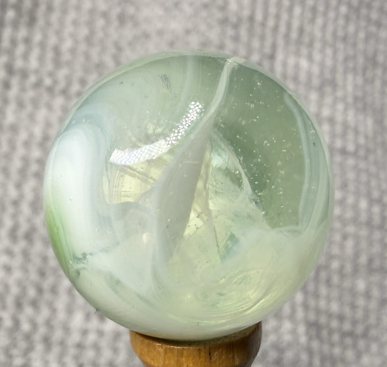 Vitro Agate Conqueror Shooter Boulder Marble .95” NM(+)