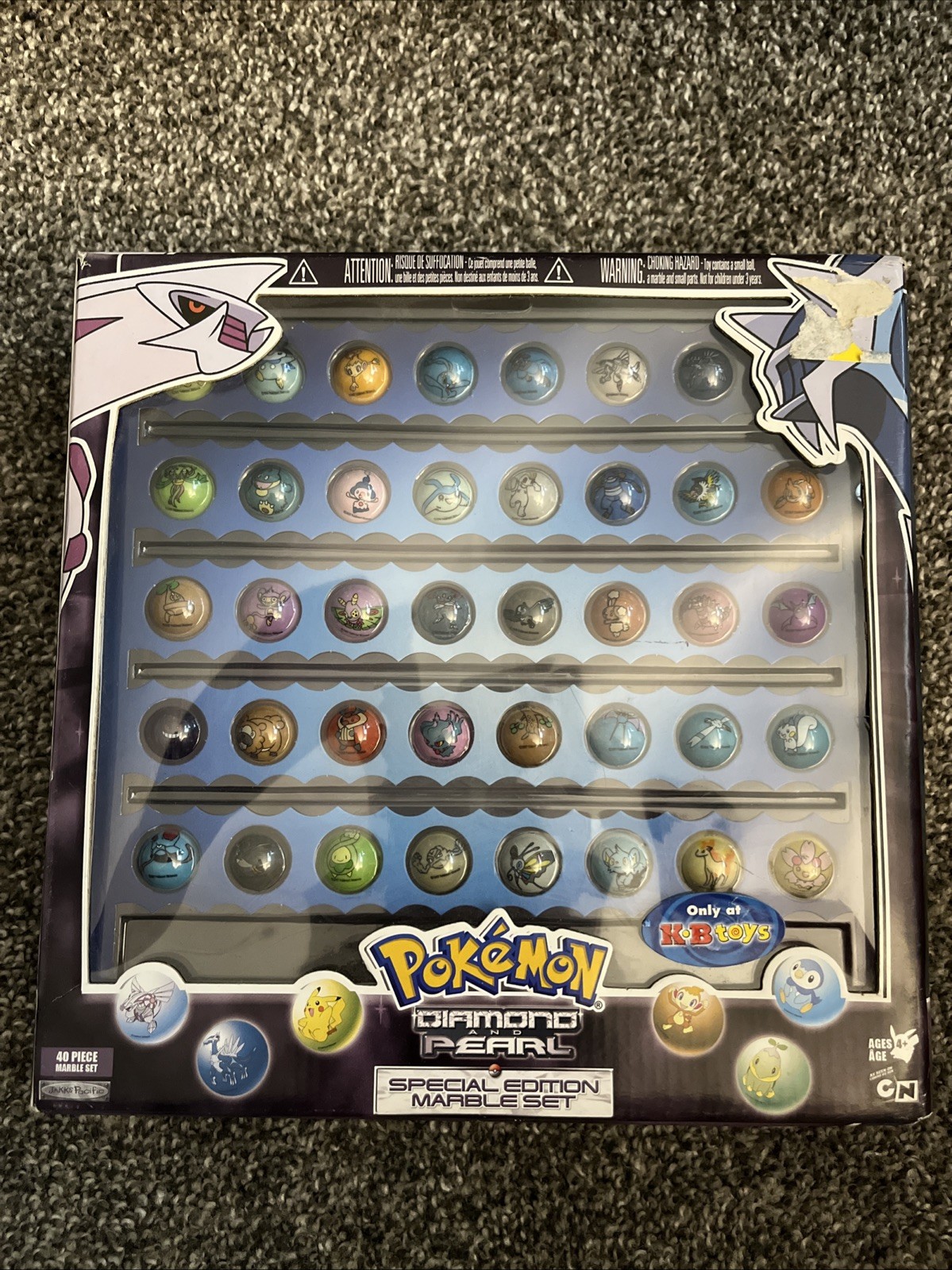 Pokémon Diamond And Pearl Special Edition Marble Set