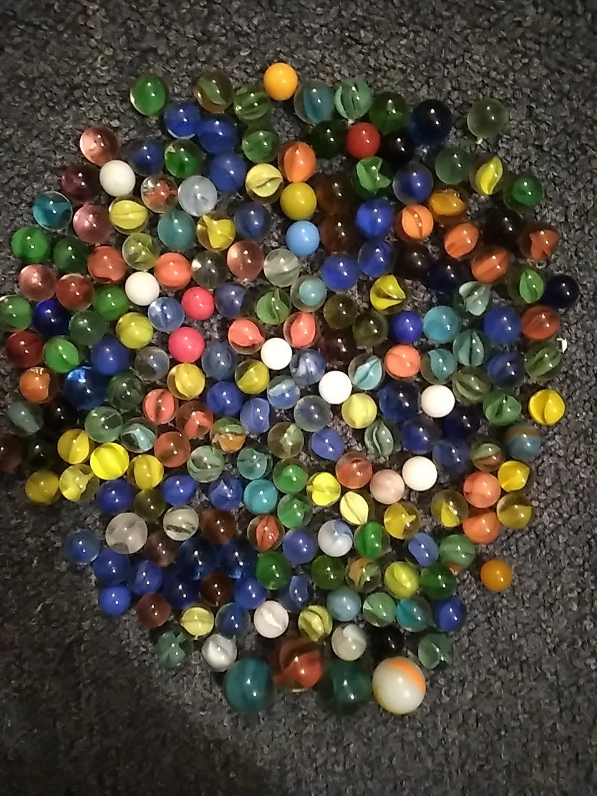 Vintage Marble Lot – 38 oz. Bag Of Marbles