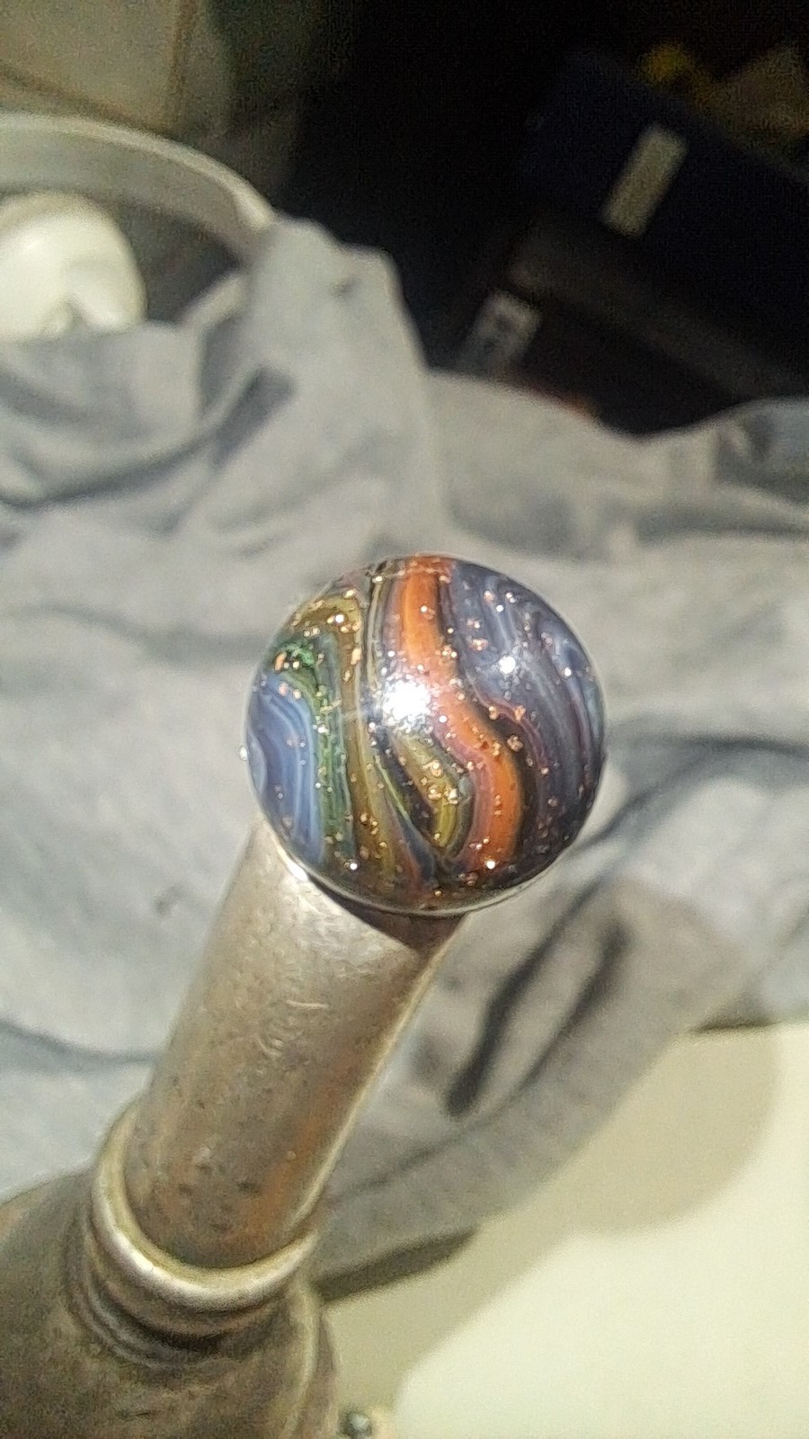 17 Dave’s Appalachian Swirls Singed By Dave McClloid With Aventurin Box
