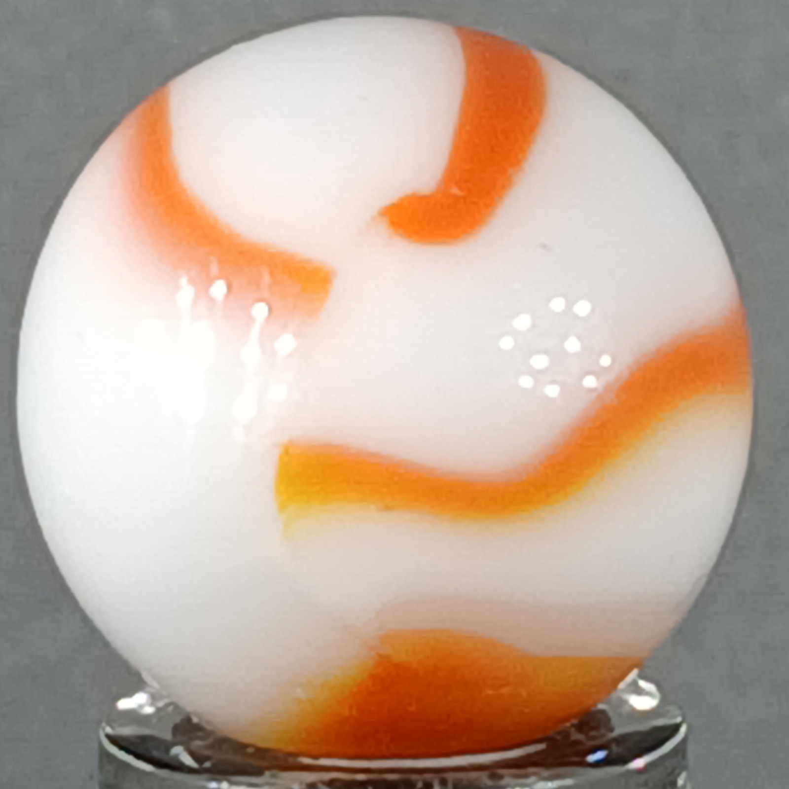 Vintage Marble King Candy Stripe .59 Inches Near-Mint Condition
