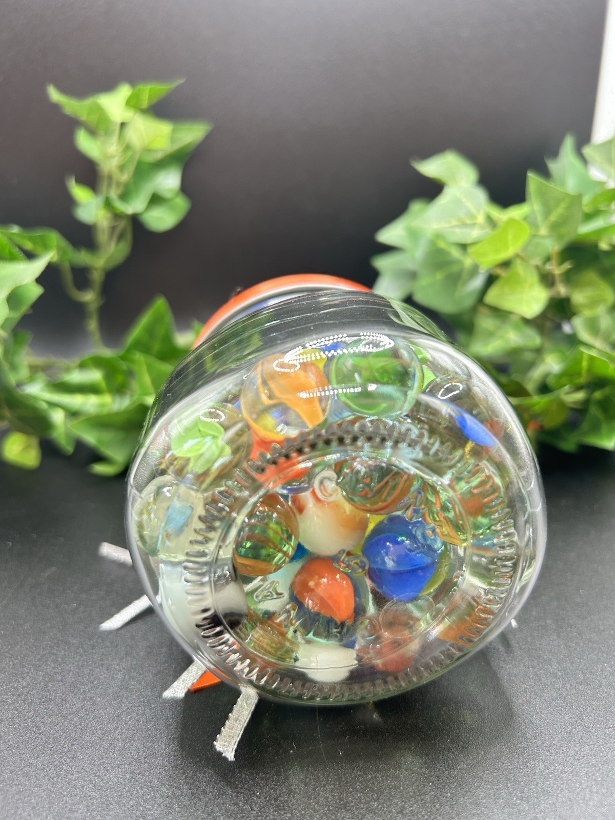Vintage Marbles Lot 1 lb 16 oz Glass Catseye Swirls Clearies Mystery Jar